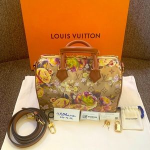 BNIB Louis Vuitton Garden Speedy Bandouliere 25 Runway Collection